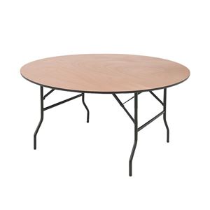 Houten ronde tafel Houten ronde tafel