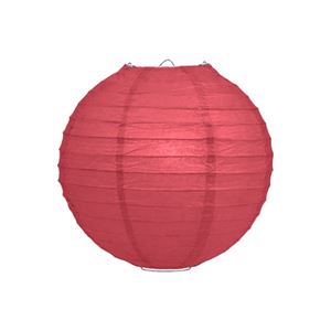 Lampionnen marsala rood