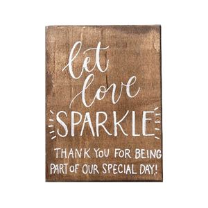 Let love sparkle