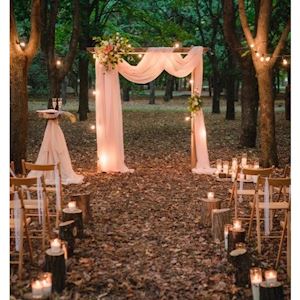 Romantic Forest Ceremony